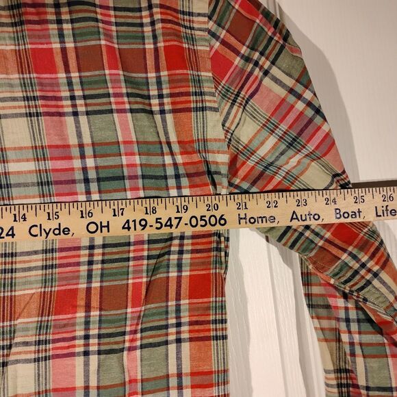 Brooks Brothers shirt mens M Medium multicolor plaid Regent long sleeve dress - Picture 4 of 7